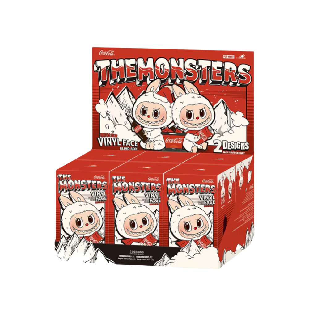 Pop Mart Labubu The Monsters Coca Cola Series Vinyl Face